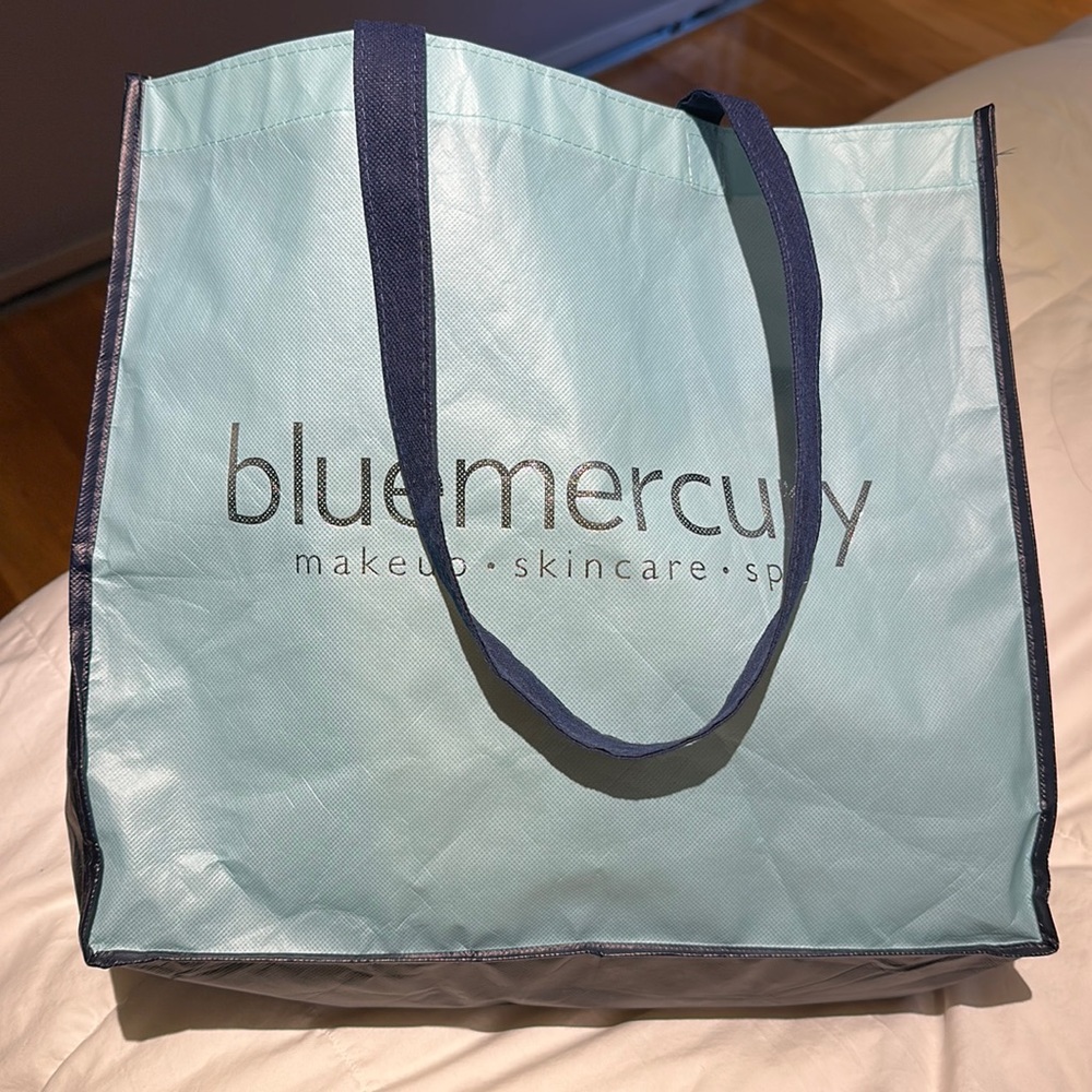 Large bluemercury shopping tote